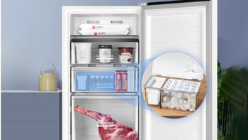 美的 176L 立式冰柜：小空间里的大满足，家用冷冻冷藏的理想之选