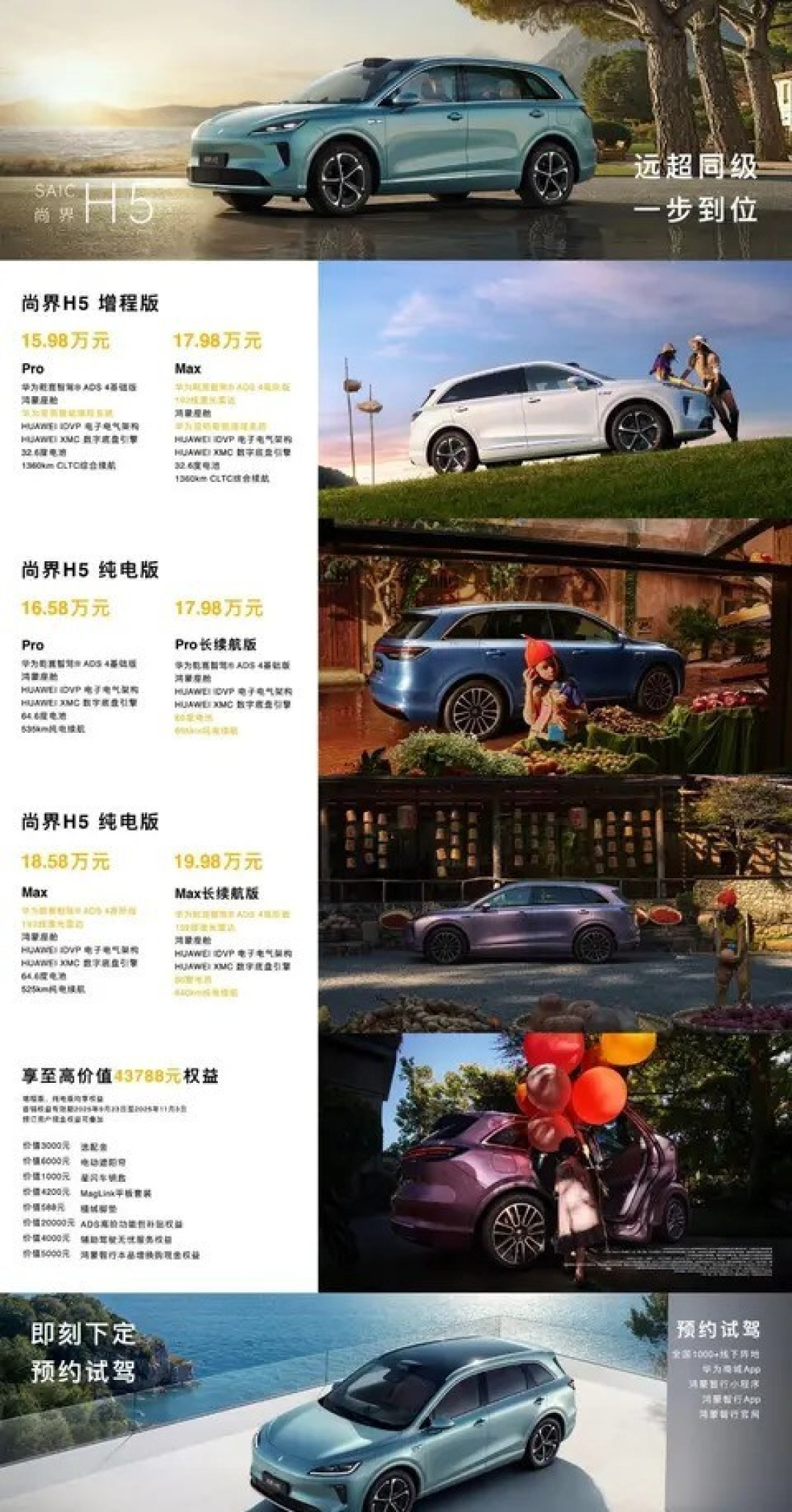 尚界H5上市:华为赋能智能SUV,15.98万起引爆市场