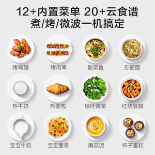美的 20M5 变频微波炉一体机:黑色科技,重塑厨房烹饪新体验