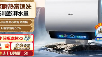 海尔（Haier）麦浪【小蓝瓶电热水器BK7/BK7PLUS】80L