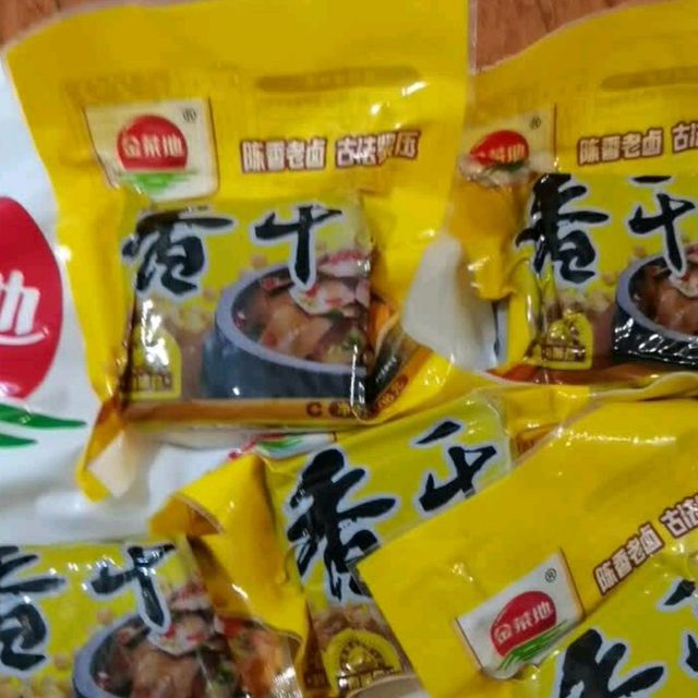 金菜地原味豆腐干（108g*5袋）