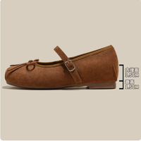 小个子狂喜！Snowelf 这双玛丽珍鞋踩一天都不磨脚✨