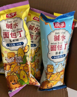 桃李碱水面包丁：办公与旅途的挡饥神器