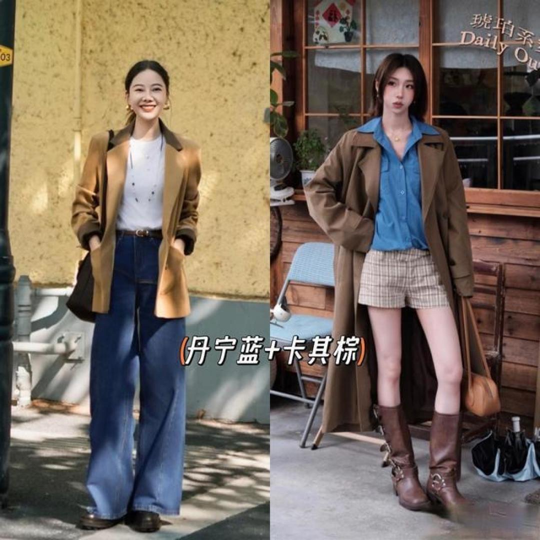 秋日Golden Hour凝成琥珀流光：解码自然馈赠与都市穿搭的温柔对话