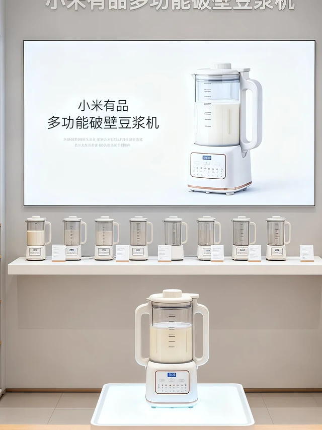 强烈推荐「小米有品静音破壁料理机」！自从这款早餐“全能担当”来到我家厨房，日常幸福感直接飙升，用过的都夸好，早入手早享便利！
 
最让我惊喜的是它的静音技术，清晨打豆浆噪音特别低，家人熟睡也不受打扰；