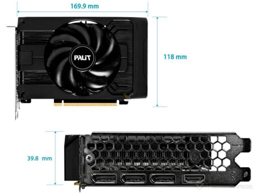 Palit 推出迷你单风扇 RTX 5050,性能不打折
