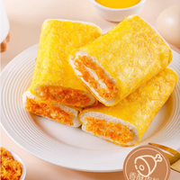 胶功夫营养早餐：蛋皮吐司肉松面包，味道真不错！