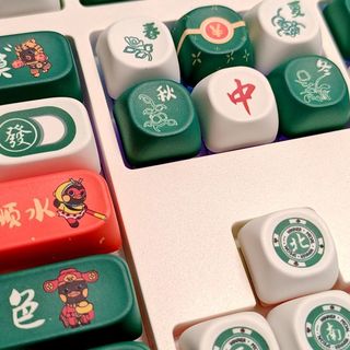 把麻将放到了键盘上？格之格GK108三模键盘出圈，办公游戏都适配