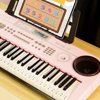 电子琴儿童钢琴初学者小女孩61键乐器玩具3岁7可弹奏家用礼物生日
