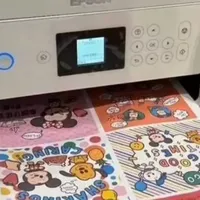 性价比炸裂的彩色打印机，耗材成本极低，二手400多元