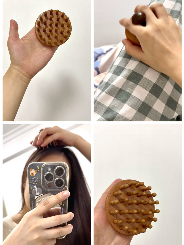 告别头部紧绷，疏通经络，梳走疲惫～