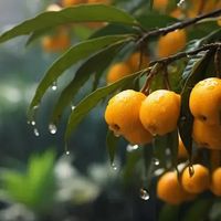 一树金黄枇杷  满口酸甜清香