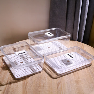 告别冰箱 “乱糟糟”！这款透明收纳盒，让食材保鲜又显档次
