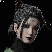 来了！1/6《黑神话：悟空》四姐可动人偶，刘海轻垂，面相俏美