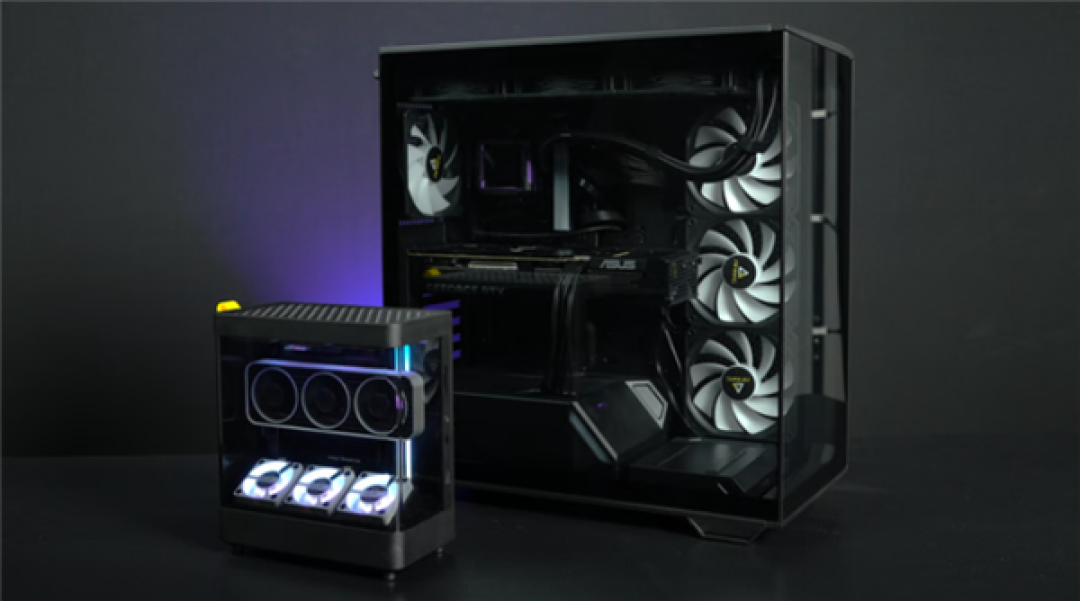 4.75L海景房迷你主机众筹:搭载罕见MXM规格RTX 4070显卡