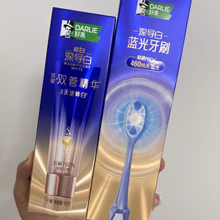 正确护理加好来深导白牙膏