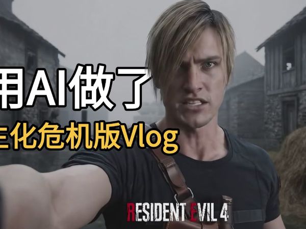我用AI还原了《生化危机4》里昂拍vlog的真人版视频，手把手教学，小白零基础也能听懂，教你从0到1制作AI短剧！带你玩转AI视频创作！