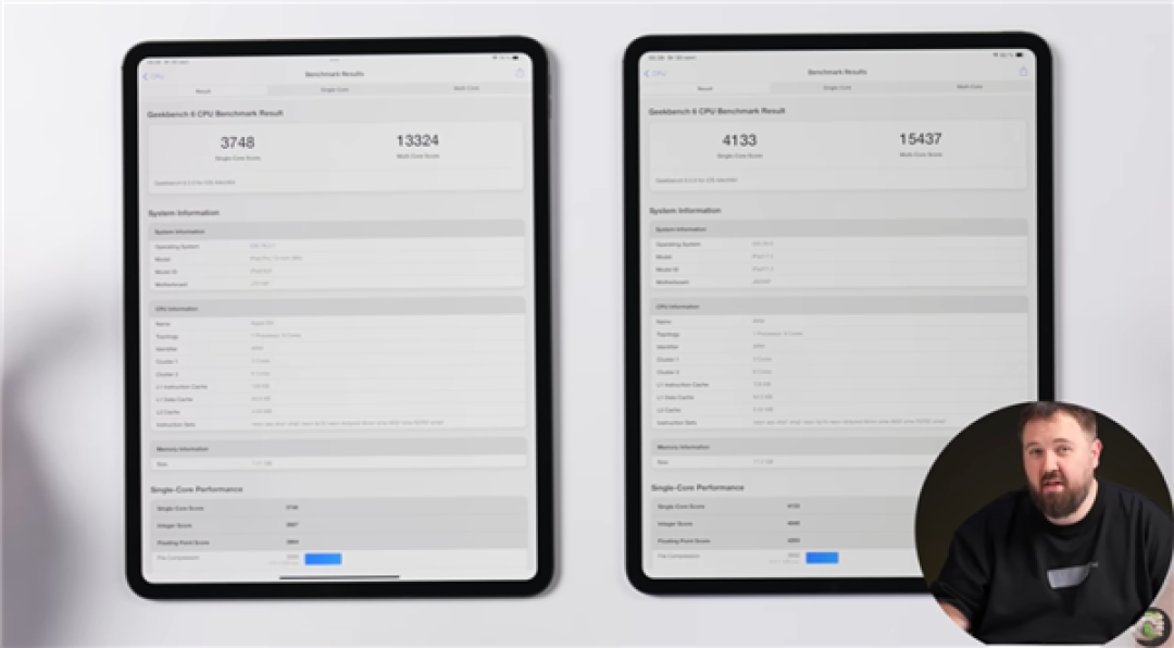 苹果最强平板!M5版iPad Pro开箱上手提前泄露:升级12GB内存 GPU性能大涨
