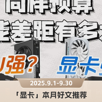 预算分配实测，老卡提速技巧｜「显卡」本月5篇好文推荐