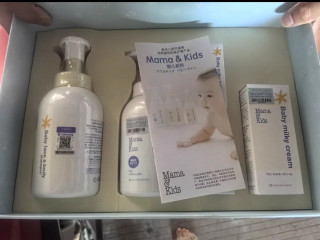 哇！Mamakids婴儿洗护套装真好用！