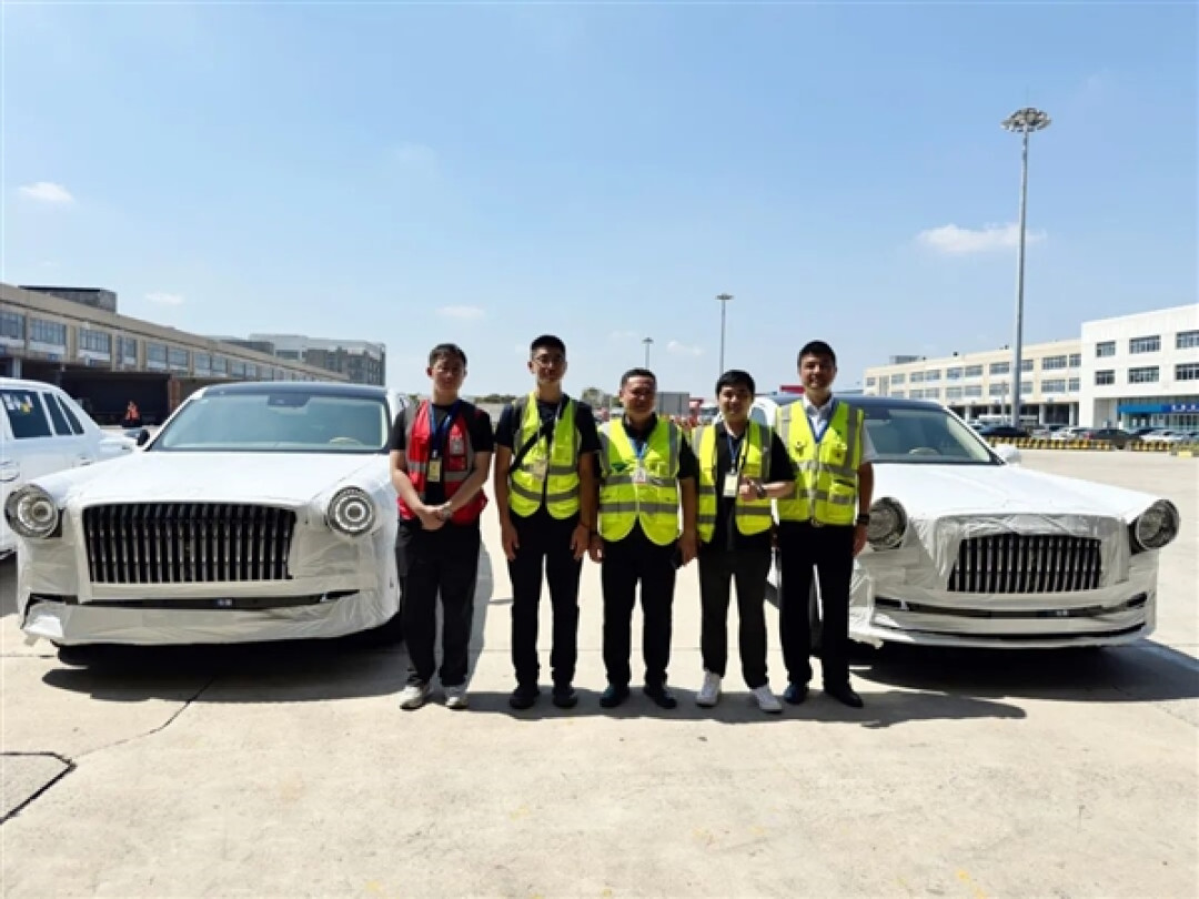 中国顶级豪车!3台红旗国礼首次批量出口阿联酋:用于礼宾接待