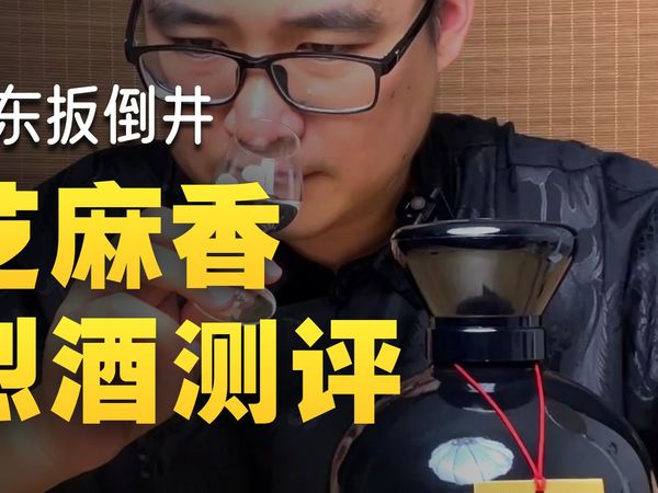 喝100支酒-109：2022年产，65°扳倒井芝麻香好喝吗？