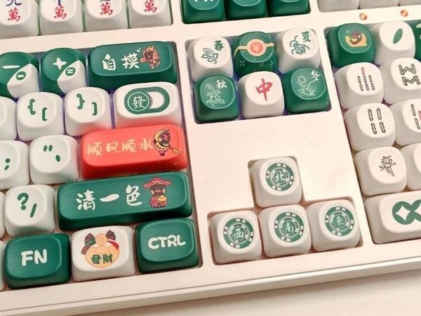把麻将放到了键盘上？格之格GK108三模键盘出圈，办公游戏都适配