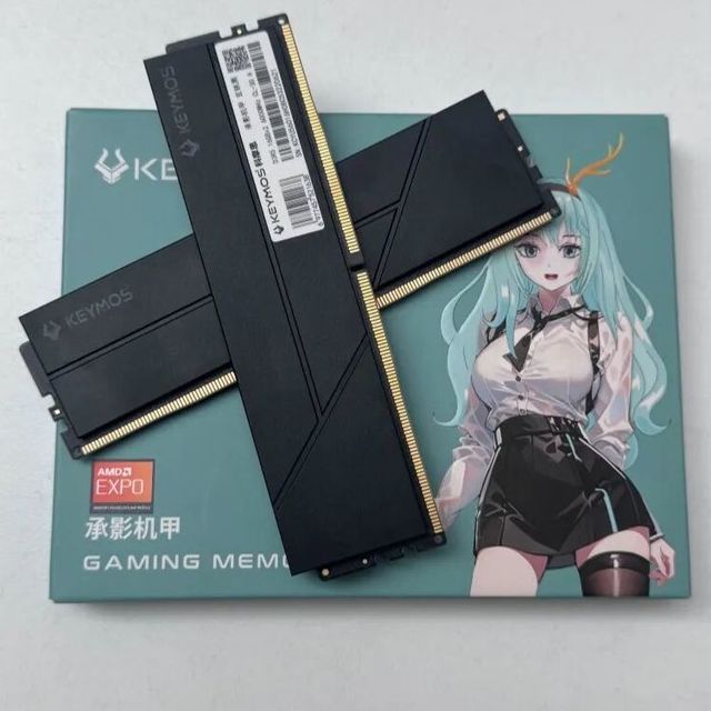 科摩思（KEYMOS) DDR5海力士Adie6000MHz绝地求生PUBG游戏实测