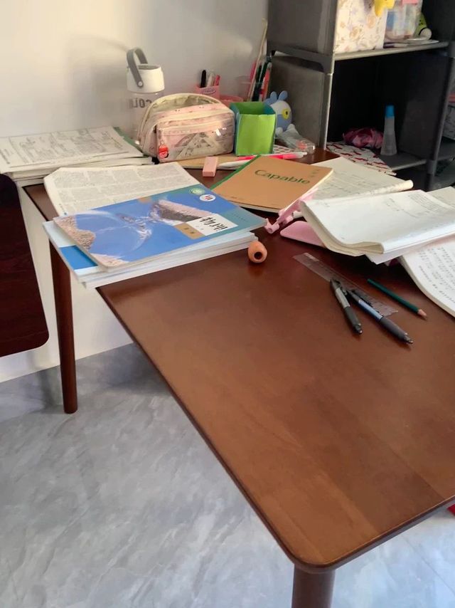 全实木书桌实木学习桌家用大桌子