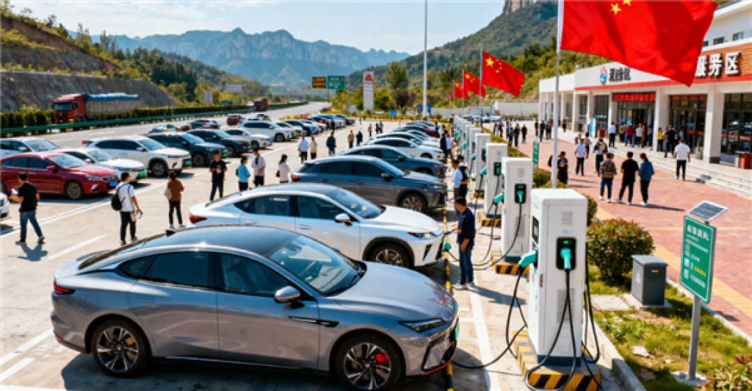 这几点体验秒杀油车!国庆假期现电动车自驾游热潮 崔东树:体现了的巨大社会价值