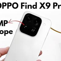 影像天花板！OPPO Find X9 Pro曝光：2亿像素长焦+天玑9500！