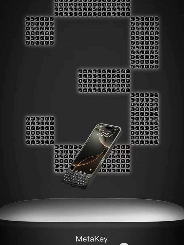 Akko 艾酷推出 MetaKey iPhone 手机壳键盘：USB-C 直连、支持一键秒开 App，售价 299 元