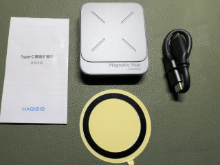 海备思磁吸扩展坞、磁吸硬盘盒组合