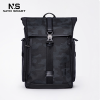 商务党狂喜！这迷彩背包竟能通勤旅行无缝切换🎒