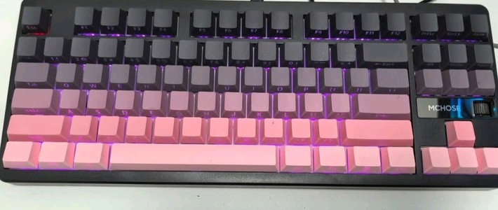 迈从（MCHOSE）K87S/G87旋钮无线机械键盘电竞游戏客制化有线/蓝