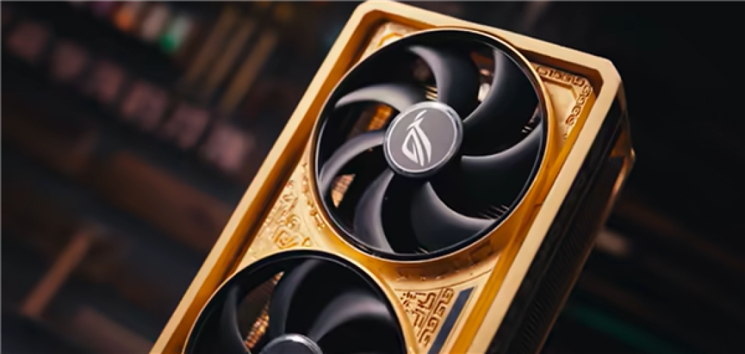 揭秘全球唯一黄金版RTX 5090D!6公斤黄金 神秘大佬买走