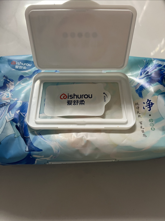 爱舒柔湿纸巾