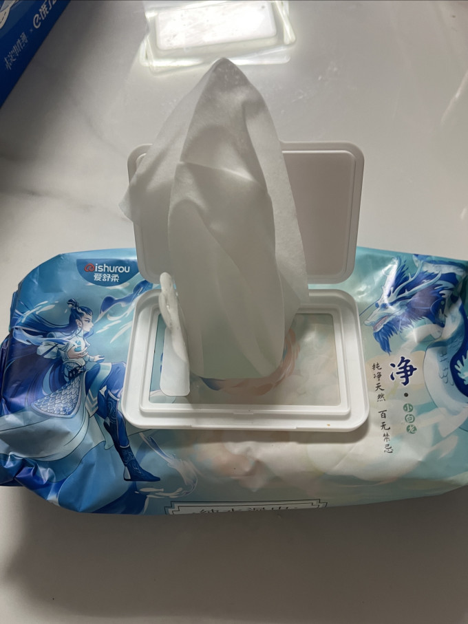 爱舒柔湿纸巾
