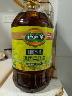 家庭量贩优选：道道全洞庭甄选清香菜籽油6.18L