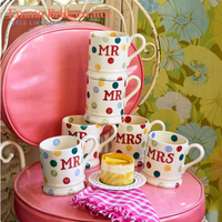 Emma Bridgewater 黑吐司情侣对杯：一杯相伴，一生相守