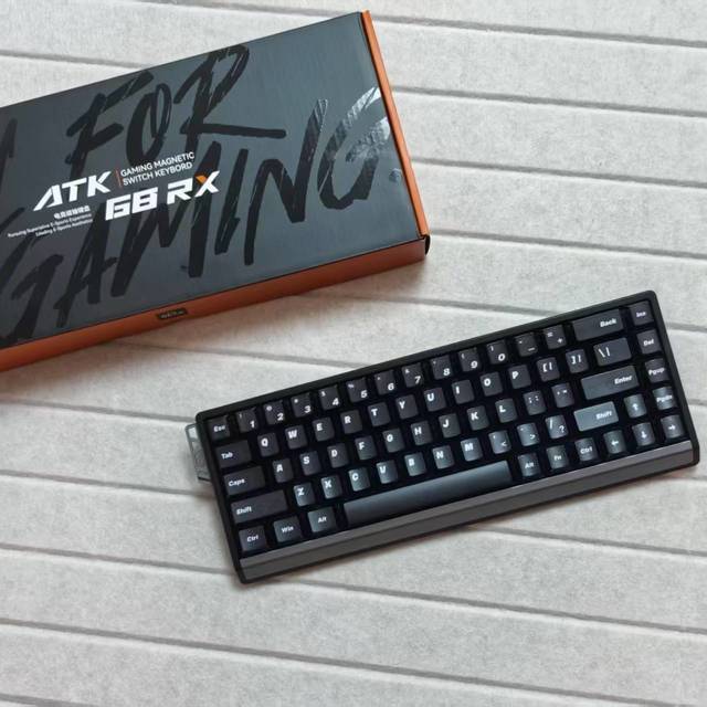 双11闭眼入！这把ATK 68 RX键盘早八敲文档、深夜开黑全搞定