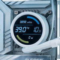 蘑菇爱搞机 篇零：放下两位数码管拥抱2.6寸数显屏，银昕E360 PRO智能数显水冷评测