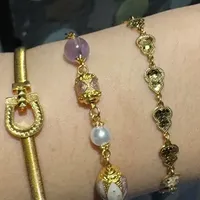 双11宠女友必入！CRD克徕帝葫芦黄金手链，小众不撞款超显白