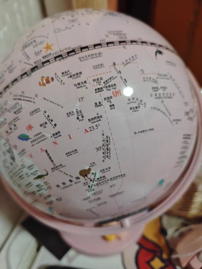 得力地球仪