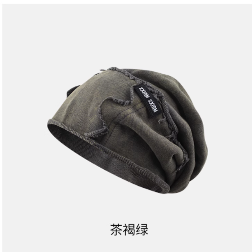 大头围救星！这顶废土风堆堆帽把脸显小一圈✨