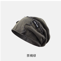 大头围救星！这顶废土风堆堆帽把脸显小一圈✨