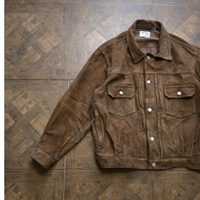 SONOFLOONG 复古水洗做旧山羊皮衣：穿越时光的咖啡色质感传奇