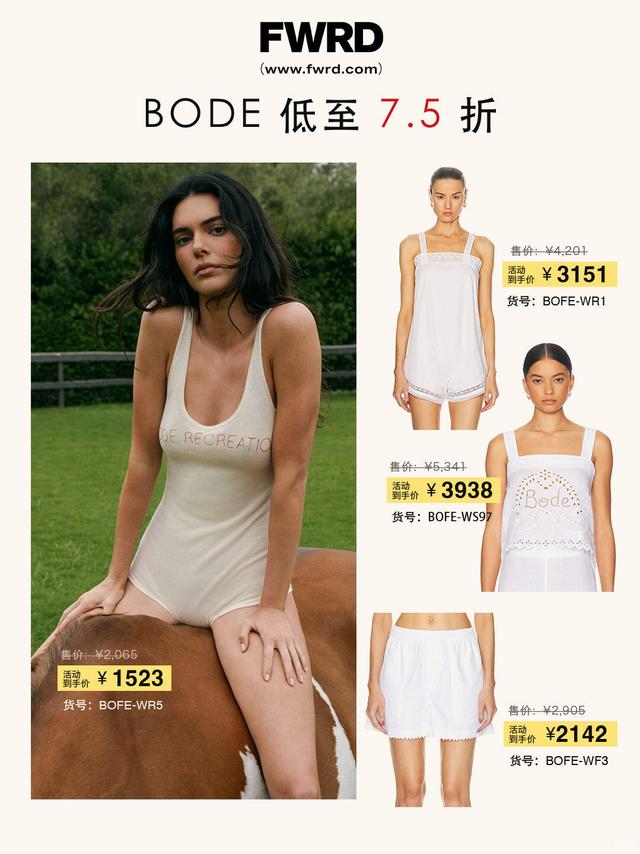 私密大促 | BODE：衣服里的艺术与温度