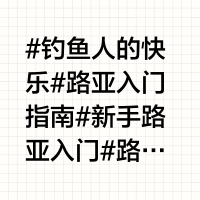 国产不踩坑路亚品牌大盘点！！！
