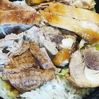 潮汕隆江猪脚饭(禅城店)鸡腿鸭腿双拼饭